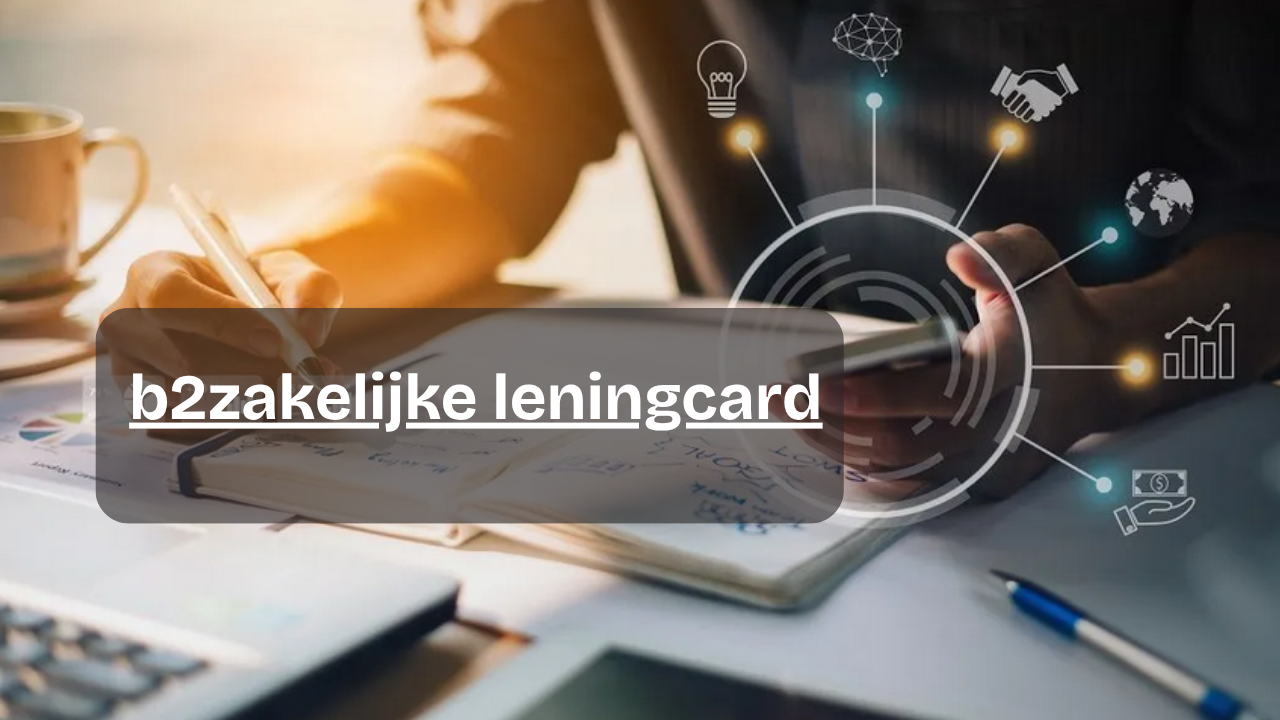 b2zakelijke leningcard