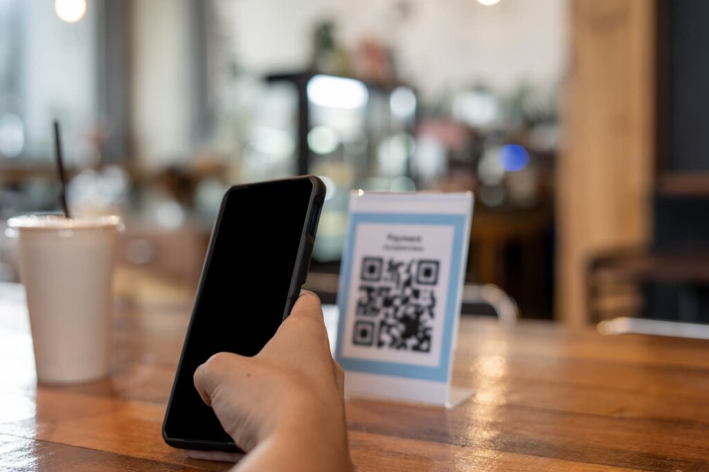 Blur QR Code