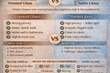 Comparison of Frosted vs Satin Glass: Which Finish Appeals More to Today’s Buyers