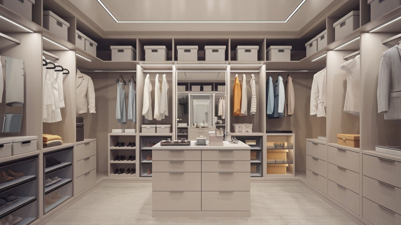 Smart Wardrobe Organization